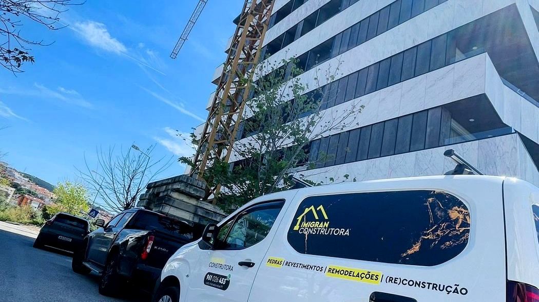 Frota Imigran Construtora em obra